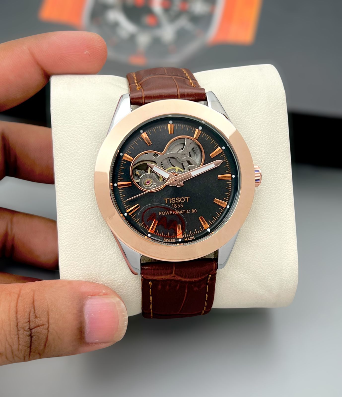 Tissot Gentleman Powermatic 80 Open Heart.