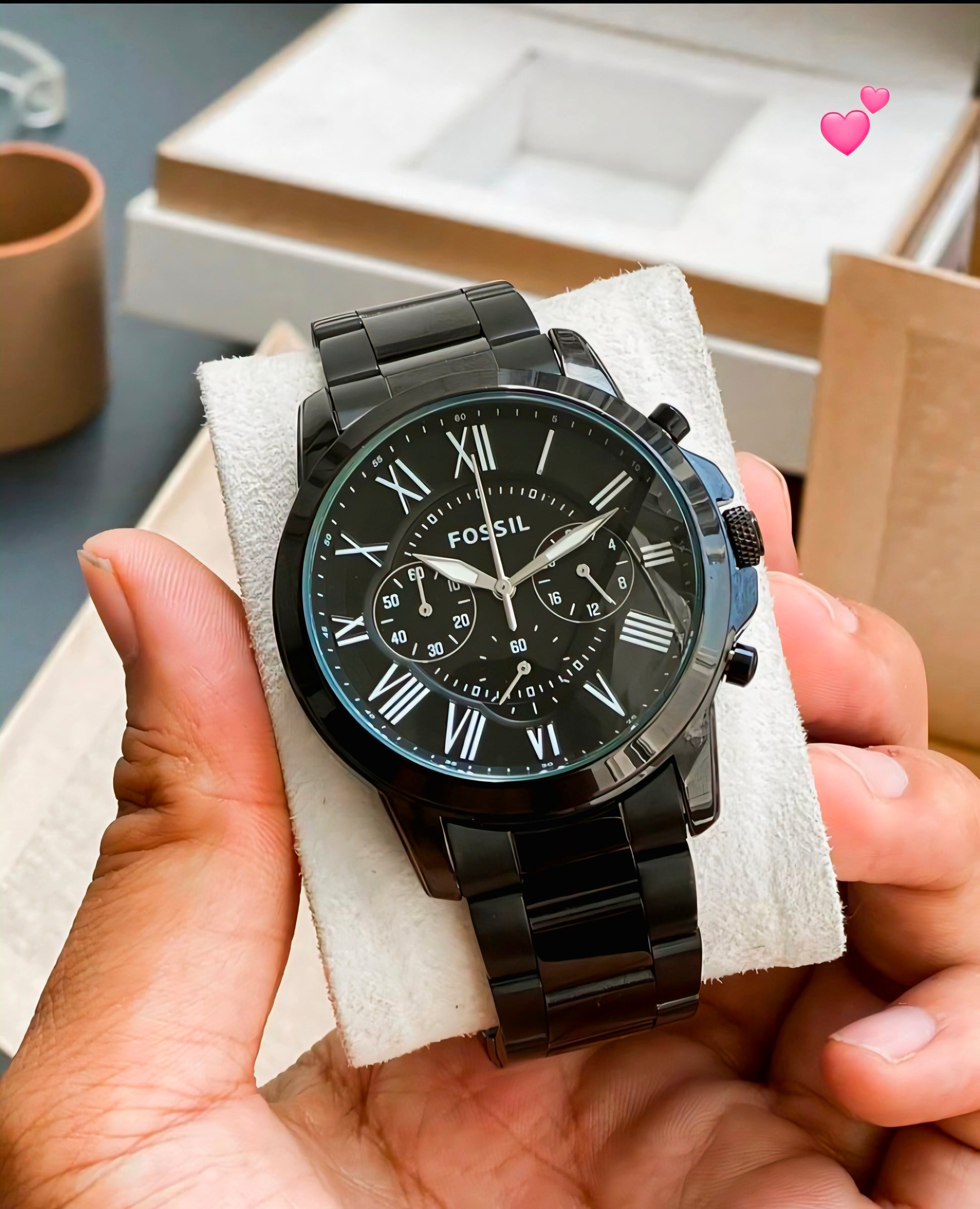 Fossil FS5474 Neutra Chronograph Analog Watch for Men.
